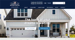 Desktop Screenshot of americanhomesmith.com